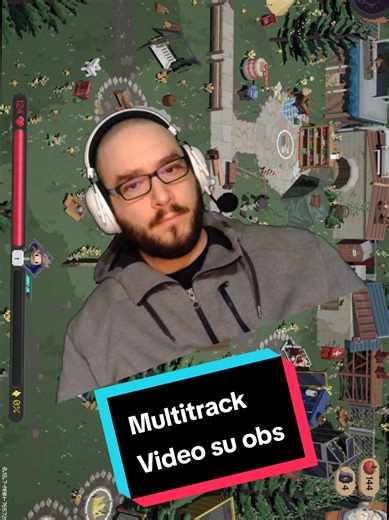 Finalmente ho il multitrack video su #obs
