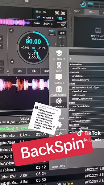 Problemas con el efecto de Backspin en Virtual DJ: Soluciones y consejos