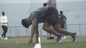 There's a HUGE difference between football & pro day training... Rondale Moore put in WORK to improve his draft stock 💪 | Whistle Sports