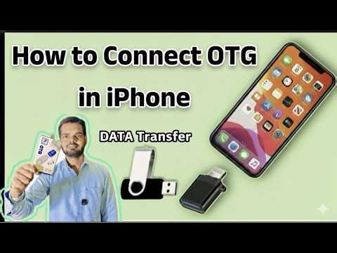 iPhone OTG Kaise Connect Kare? | iPhone to Pendrive Data Transfer | iPhone 14–17 #otg #apple #iphone