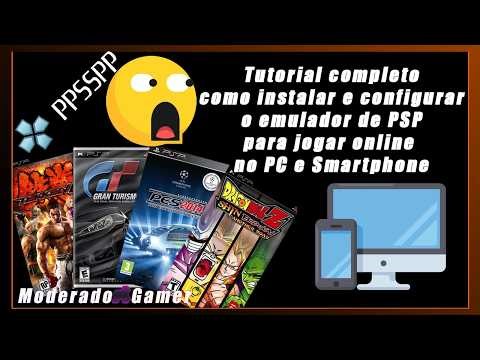 Complete tutorial on how to install, configure, add games to the PPSSPP emulator, and play online.