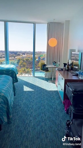 Stunning Cabana Bay Volcano Bay View Room at Universal Orlando
