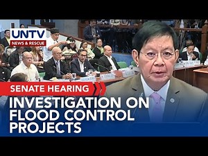 Senate Hearing: Flood control projects corruption | September 18, 2025