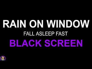 Perfect Rain For Sleeping, Heavy Rain On Windows, Night Rain On Window Glass, Soothing Relaxation