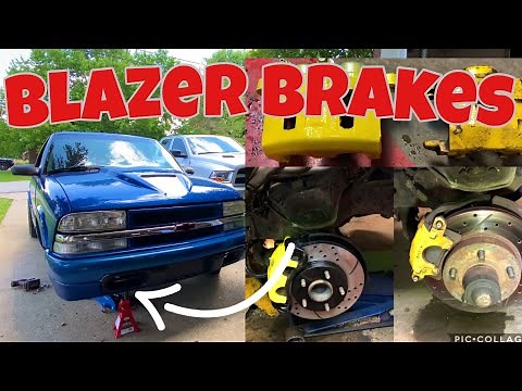 Basic and Cheap S10 Brake Upgrade // My Ls Swap S10 Suspension and Tire Set-up