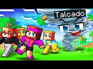 I'm TRANSFORMING INTO A TORNADO to TROLLE my Friends on Minecraft!
