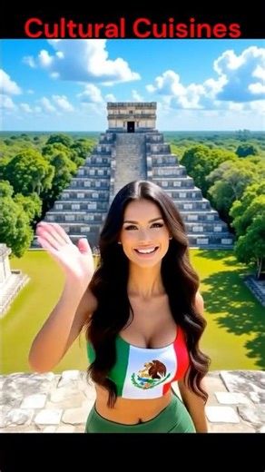 Beautiful Mexican Women Celebrate Mexico’s Flavors 🇲🇽🌮🥛🥃 | Cultural Cuisines Collection
