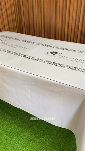Stylish and Durable PVC Table Cover for Everyday Use