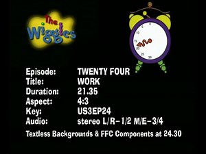 The Wiggles TV Series 2 Work - TEXTLESS ELEMENTS