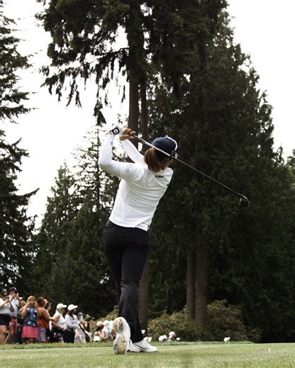 Jin Young Ko in slow-mo. What a swing. 😍 #SlowMoSunday | #KPMGWomensPGA | KPMG Women's PGA Championship