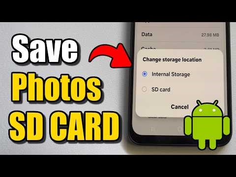 How to Save Photos & Videos to SD Card on Android Phone & Move Old ones (Best Method)