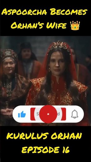 Kurulus Orhan Episode 16 | Aspoorcha Becomes Orhan’s Wife!👑 #kuruluşorhan #ATV #fyp
