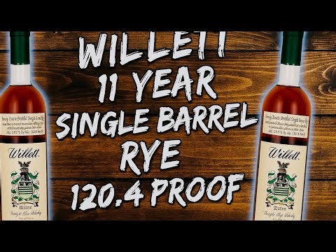 Willett 11-Year Single Barrel Rye (Green Top) – 120.4 Proof Power!