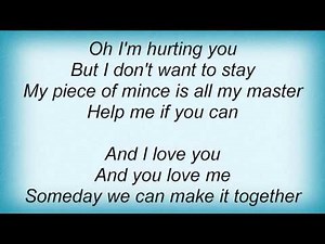 Lionel Richie - Wandering Stranger Lyrics