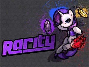 MLP Fighting is Magic - Rarity Theme
