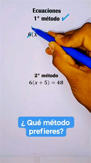 🔹 2 métodos fáciles para resolver ecuaciones paso a paso Aprende a resolver ecuaciones de forma rápida y sencilla con estos 2 métodos ✏️📚 Perfecto para estudiantes de secundaria y preuniversitario 💡 ¡Domina las ecuaciones en menos de 1 minuto! ⏱️ #Ecuaciones #MatemáticasFáciles #MateScience #EducaciónVisual #AprendeMatemáticas #MatemáticasSecundaria #TrucosDeMatemáticas #MétodosDeEcuaciones #MatemáticasParaTodos #ContenidoEducativo | MateScience