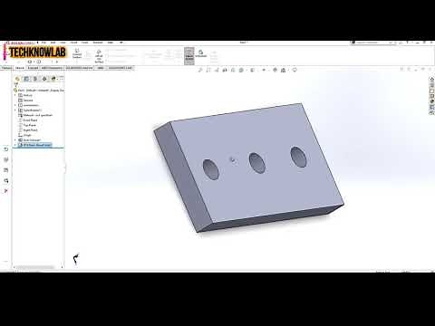 How to insert threads in hole using Hole Wizard in SOLIDWORKS