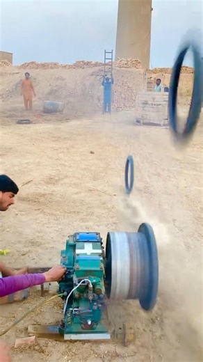High speed tyre astart diesel engine 😨😨😱😱😐