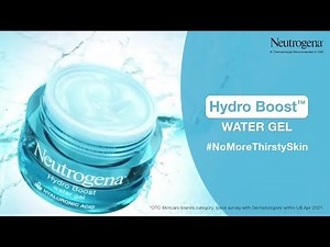 Neutrogena Hydro Boost Water Gel Science Video