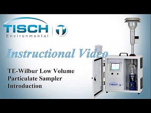 NEW TE-Wilbur Low Volume Particulate Sampler