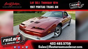 1.6K views · 57 reactions | Lot No 50.1 - 1987 Pontiac Trans Am 5.0...