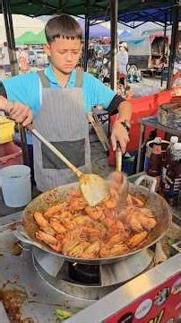 หนูน้อยยอดกตัญญู โชว์ฝีมือทำกุ้งผัดพริกเผา #กุ้งผัดพริกเผา #shorst #สร้างอาชีพ #กุ้งผัดพริกเกลือ