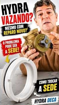 Hydra Vazando Mesmo com Reparo Novo? Veja a Sede da Válvula!