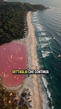 The Pink Lake Whose Origins Remain a Mystery 🌸