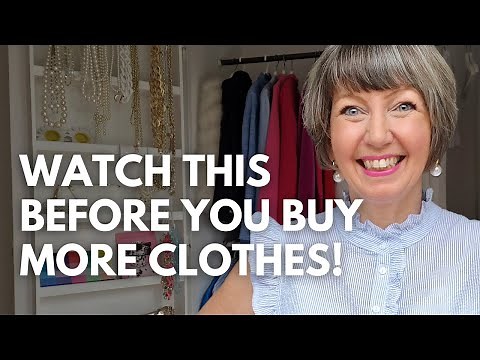 Nothing To Wear? STOP Shopping! MINIMALIST Capsule Wardrobe Outfit Styling Tips