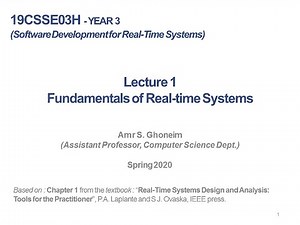 LECT 1 | Fundamentals of Real-time Systems (in Arabic)