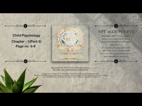 Child Psychology chapter:1