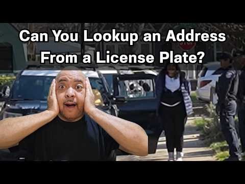 Can You Lookup an Address From a License Plate