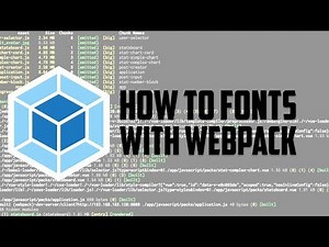 Webpack 4 - How to use fonts with webpack - web development