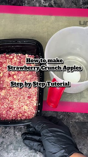 Strawberry Crunch Apples: A 3-Ingredient Delight