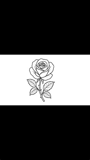 How to Draw a Rose Step by Step Easy drawing #drawing #art #drawingtutorial #easydrawing #howtodraw