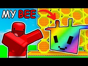 Collecting the RAREST BEES In Roblox Build a Beehive!
