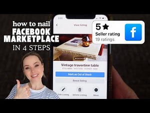 TOP TIPS for marketplace on facebook for beginners | How to create a profitable sale / full tutorial
