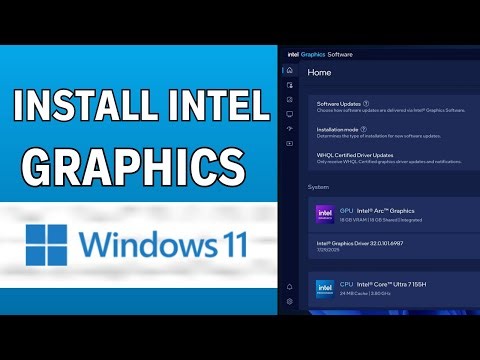 How To Install Intel Graphics Driver In Windows 11 (2025)
