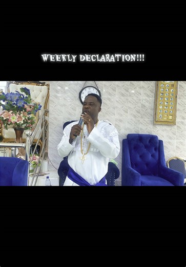 #weeklydeclaration #trinitymodelcathdral🌈🌈🌈🙏🙏🙏 #prophetgbengaowatunde
