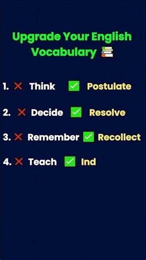 Stop Using Basic English Words! (Upgrade Your Vocabulary)