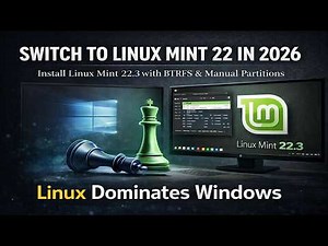 Switch to Linux Mint 22.3 in 2026 – Install Linux Mint 22.3 with BTRFS & Manual Partitions