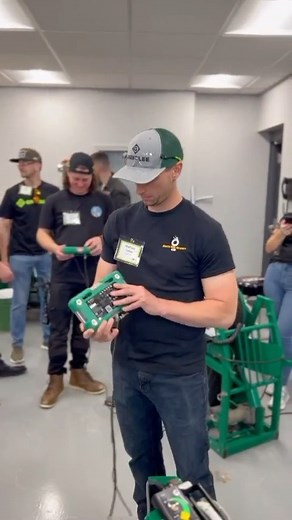 Our 2023 #GreenleeExperience guests got to see our new Pull Connect technology in action 😎 No more communication hiccups on the job site! Greenlee’s Pull Connect wirelessly connects both sides, bringing efficiency and safety together on the job site. A game-changer for your peace of mind during cable pulls. #PullConnect #GreenleeTools #CablePulling Learn more here: https://woobox.com/2nbvcv?utm_source=like2buy.curalate.com&crl8_id=6b0816a2-62e2-467a-a4e0-2fa797099c33 | Greenlee Tools