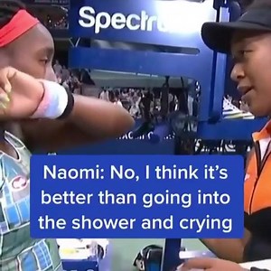 92K views · 4.6K reactions | At the end of a tennis match, Naomi Osaka invites Coco Gauff to do the aftermatch interview with her. | Yes She Can | Facebook