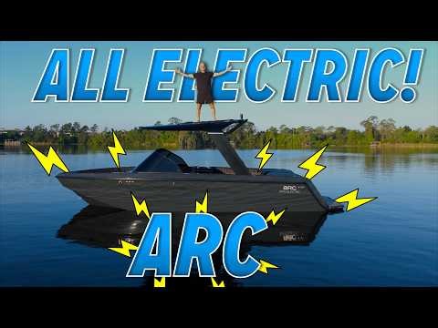 Arc Sport Electric Wake Boat Tour: Full Interior Walkthrough!