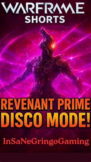 Warframe Shorts – Revenant Prime Disco Mode! #WarframeShorts #RevenantPrime #Tenno #GamingShorts