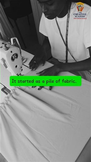 Behind the Scenes of a Fashion Design Portfolio | Draping & Gathering at The Creative Academy!