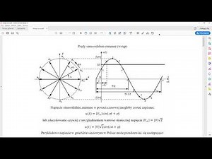 Wstęp do prądów sinusoidalnie zmiennych AC