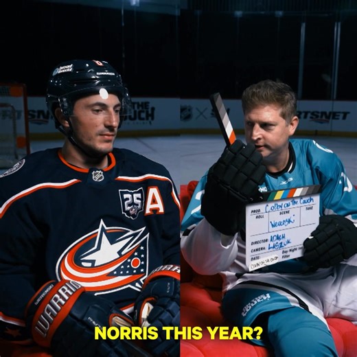 "You look like you don't break a sweat." Zach Werenski shows Colby Armstrong his smooth skillset without even breaking a sweat | On the Couch with Colby, presented by BODYARMOR Full episode: https://youtu.be/phmWHBCEErk | Sportsnet