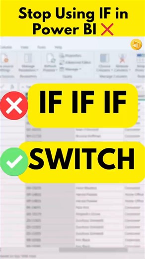 Stop Using IF in Power BI ❌ Use SWITCH Instead #datamindsacademy