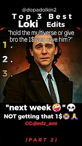 Ranking the Best Loki Edits PART 2